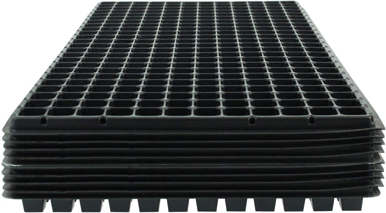 Handy Pantry 288 Common Element Standard Vacuum Plug Tray - 10 Sheets of 288 Cells Each - 12x24 Configuration - Garden